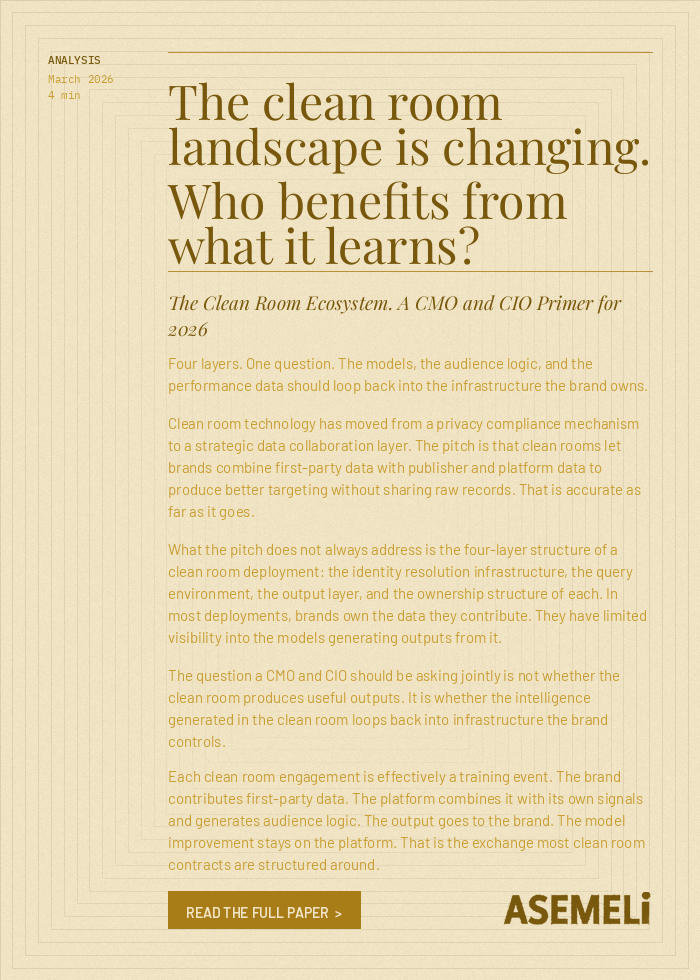 The clean room landscape is changing. Who benefits from what it learns?